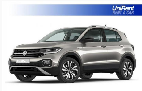 vw t cross, auto, automobil, rent a car